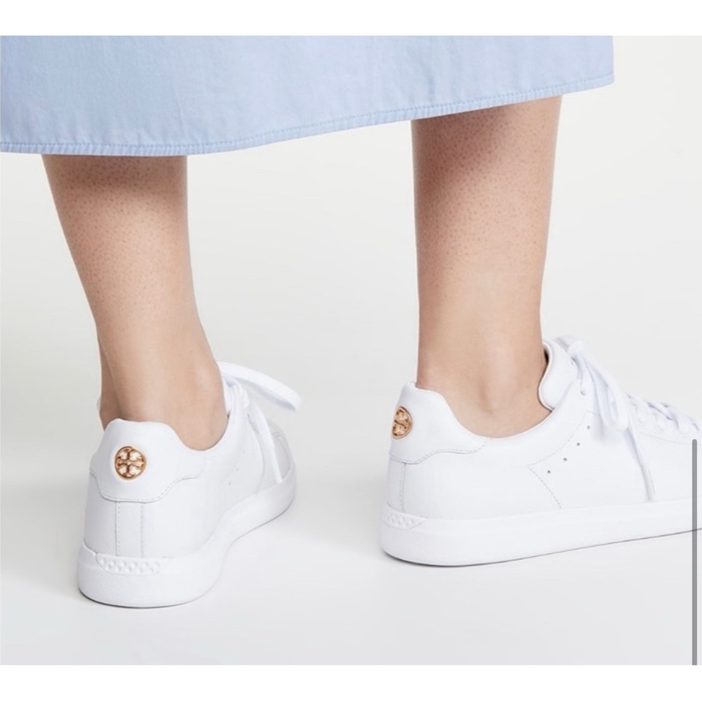 +Tory Burch Howell Court Sneakers White Size 10